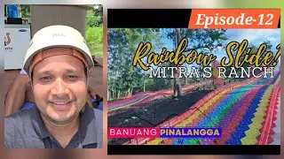 Sliding Into Paradise! 🌈 Giant Rainbow Slide in Palawan! #Philippines, Episode-12