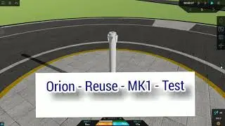 ORION - REUSE - MK1 || Test flight || Automated First stage flight/landing test