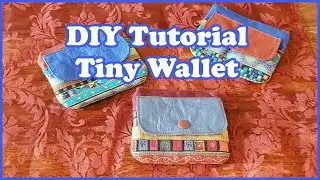 DIY Tutorial Cute Wallet | Geld- und Schlüsselbeutel selber nähen