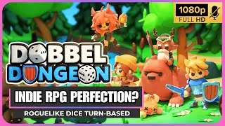 Dungeons and dragons but make it CUTE - No Commentary - Dobbel Dungeon