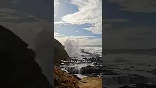 A person drowned Monday afternoon after falling into Thor&rsquo;s Well on the central Oregon coast.