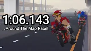 (1:06.143) Around The Map! | Roblox Moto Trackday Project