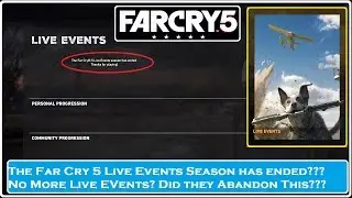 FAR CRY 5- The End of Live Events?
