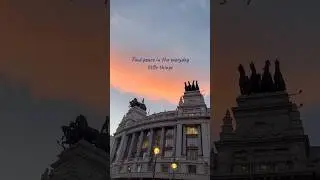 📍Madrid, Spain 🇪🇸 #madrid #spain #sunrise #peace #traveling #goodvibes #wanderlust