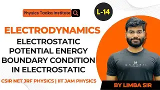 electromagnetic theory| boundary conditions in electrostatic| potential energy| csir net jrf physics