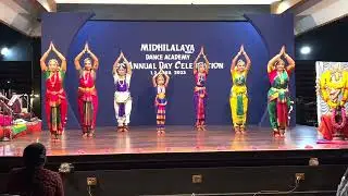 Midhilalaya Dance Academy | 39th Annual Day Celebration 2023 | ALARIPPU Dance  | Part 1