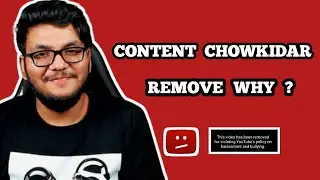 Dank rishu content chowkidar video delete why ?