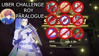 Fire Emblem Engage Uber Challenge - Roy Paralogue [Maddening, 9 Turns]