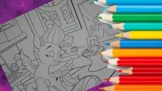 My litlte pony zipp coloring book MLP coloring pages for kids 