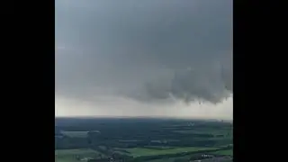 Windhoos ten zuiden van Hoogeveen 14 juli 2025