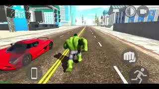 Hulk Dance club Party Run race Car #gaming #viral 