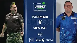 PDC European Championship 2020 Quarter-Final Peter Wright vs Steve West Part1 2020 10 31 HUN