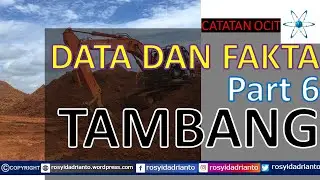 Data dan Fakta - Part 6 Perusahaan Tambang di Indonesia