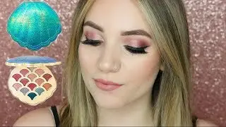 NEW TARTE BE A MERMAID AND MAKE WAVES PALETTE TUTORIAL