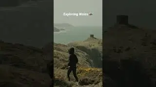 Exploring Wales 🏴󠁧󠁢󠁷󠁬󠁳󠁿 #travel #explore #wales #travelvlog #traveling #hiking #ocean #girl