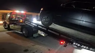 A Typical Evening for a Tow Truck Operator!