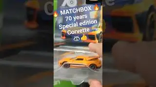 🔥 matchbox 🔥 70 anniversary special edition 🦝👍20 Corvette