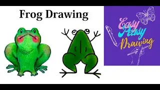 How To Draw Frog Drawing