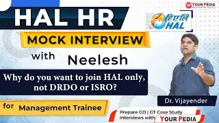 HAL HR Mock Interview For Management Trainee | HAL Interview  Preparation & Guidance with YourPedia