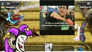 TROLLING NOOBS 😂 in CASTLE CRUSH #OPPONENT: waqt badal diye jazbaat badal diye meme😂#SURPISE FINISH😂