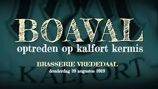 Boaval op Kalfort Kermis 2019 - Brasserie Vrededaal