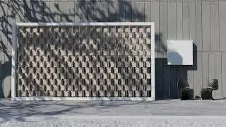 WIND TURBINE WALL by JOE DOUCET