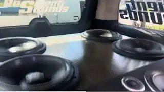 (4) Resilient Sounds Platinum 15&rdquo; in a Suburban on a Crossfire 16k