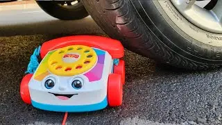 Car Crushing Things: ROBOTIC PETS CRUSH! | #ASMR Tech Tails 🤖🚗