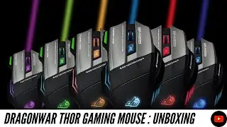 Dragonwar Thor Gaming Mouse: Unboxing & Setup 🔥🔥👌👌