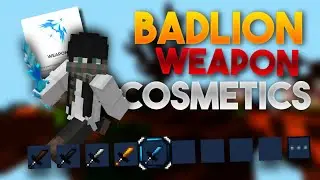 [MCPE] Badlion Weapon Cosmetics | Sword Overlay Pack 1.16