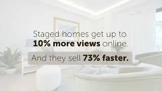 Staged Homes Sell 73% Faster