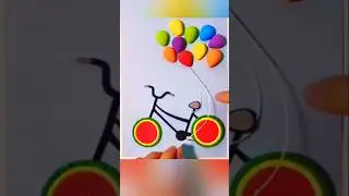 Cycle making with clay/Clay art idea #diy #clay #polymerclay #craft #shortvideo #modellingclay