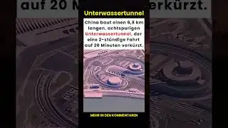 China baut Tunnel, der 2-Stunden-Fahrt auf 20 Minuten verk&uuml;rzt! 🤯