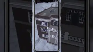 3D визуализация коттеджа в дополненной реальности || Виртуальный обзор дома || Web-AR.Studio