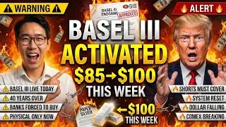 IT'S LIVE: Basel III Activated TODAY - Banks Forced to Buy Silver, $85&rarr;$100 This Week (Alert)