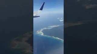 Island view from Airplane #airindia #iceland #view #water #sea