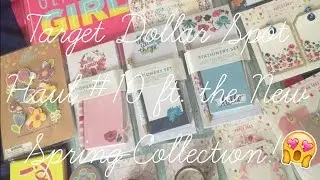 Target Dollar Spot Haul #10  ft. Spring Washi, Stickers, && Stationery Goodies :D