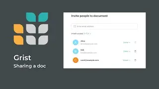 Sharing a document