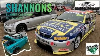 CHECK OUT SHANNONS SUMMER CAR SHOW 2025 - EPIC CARS & WICKED VIEW FROM THE SKY IN A CHOPPER!
