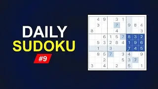 Sudoku Daily Challenge #9 | Complete Solution
