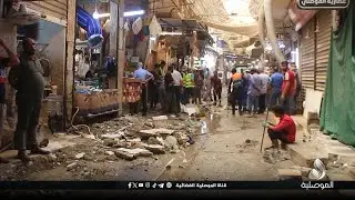 تنفيذا لتوجيهات محافظ نينوى.. حملة لرفع التجاوزات في اسواق باب السراي بالموصل القديمة