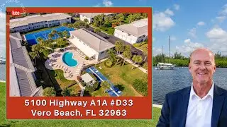 Pebble Beach Villas Condo for Sale | 2 Bed, 2 Bath, Deeded Beach Access | Vero Beach, FL