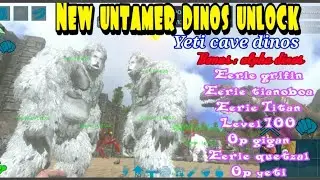 Yeti and ice wolf taming ~ ark mobile | req by kenzu y / ark mobile