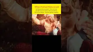 When Prahlad Maharaj Chose Surrender Over Safety &ndash;True Bhakti Explained #narasimha #prahlada #bhakti