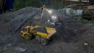 Самый популярный радиоуправляемый экскаватор Liebherr 945, отличающийся прочностью и высокой оцен...