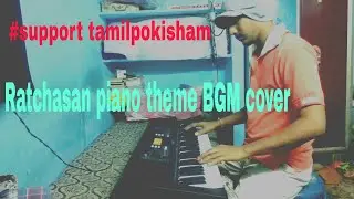 Ratchasan Piano Theme | Ghibran | Keybord Cover Vetrivel | V V MUSICAL