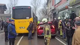 Beykoz&rsquo;da iki İETT otob&uuml;s&uuml; &ccedil;arpıştı: 7 yaralı - Beykoz G&uuml;ncel