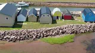 Sunny day on Prince Edward Island North Shore: Stanley Bridge to Cavendish.