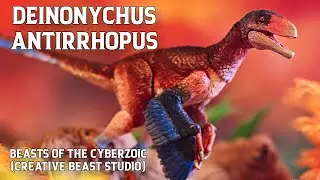 Beasts of the Cyberzoic - Deinonychus antirrhopus by Creative Beast Studio