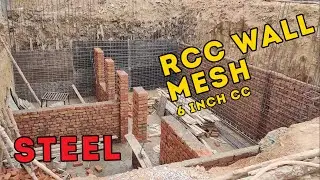 project 2 - Buying of 40 Grade Steel at Pak Steel and mesh of rcc wall